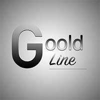 Gold line